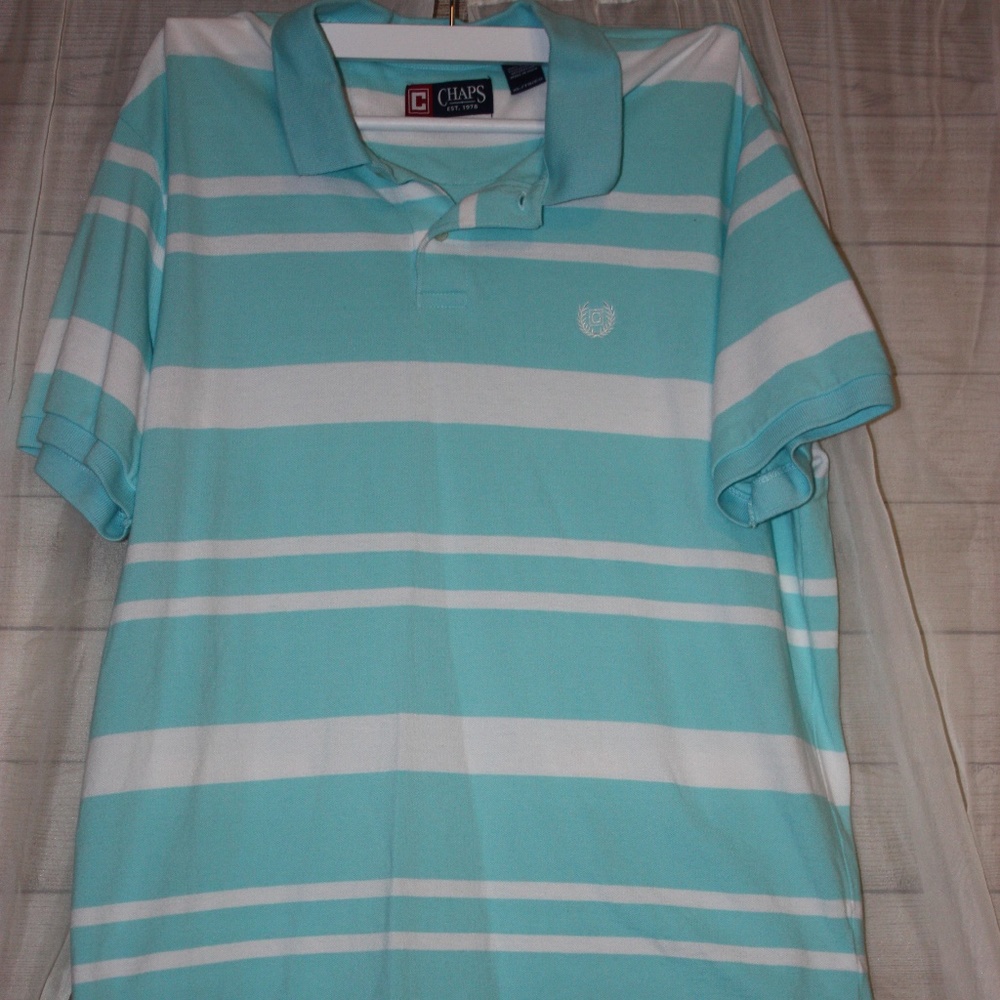 {Chaps} Men's Polo Tee Shirt